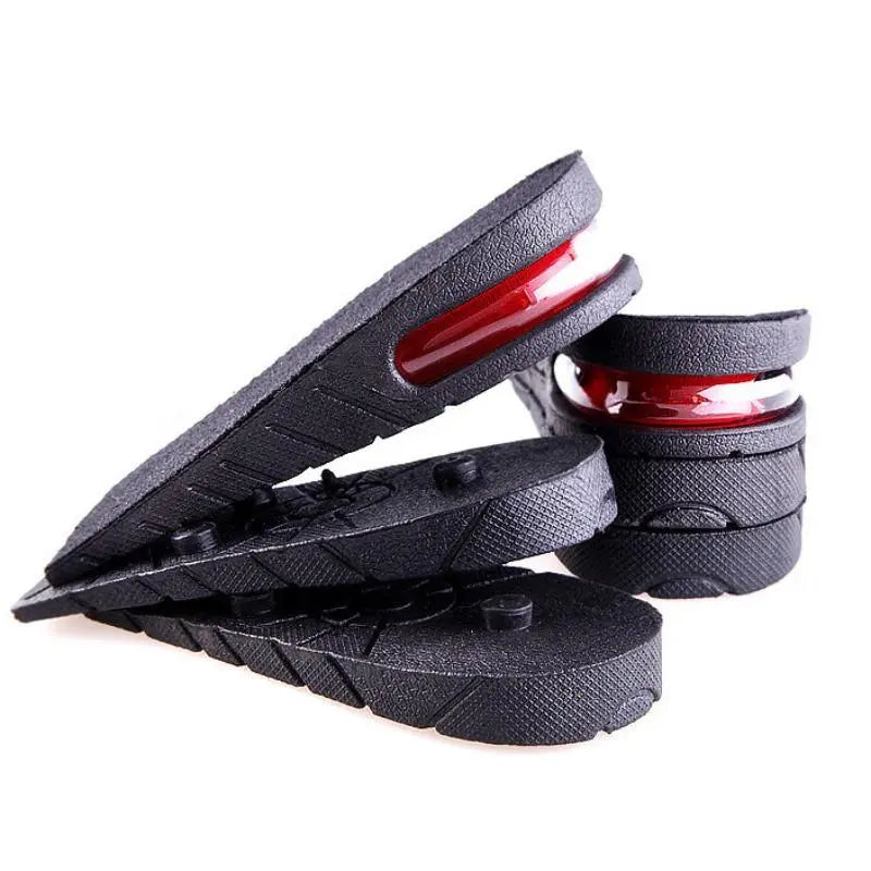 Height Boosting Invisible Insoles, Height Increasing Insole, 1 Pair Adjustable Shoe Heel Cushion for Taller Support, Absorbent Foot Pad for Ultimate Comfort and Shock Absorption, Insoles for Athletes